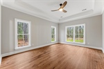 The home offers a split floorplan.