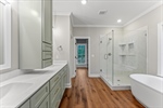 Primary ensuite bath.