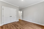 Large double closet.