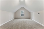 Vaulted ceiling.