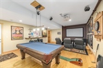 Game room and theater room