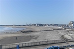 Hampton Beach offers miles of sandy frontage.
