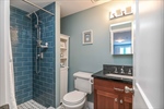 Additional bathroom also has in-unit stackable WD