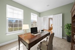 Virtually Staged First Floor Home Office