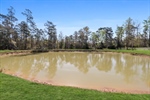 Pond adds to the natural charm of the property