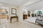Entrance foyer open to Living room