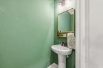 Powder room for the convenience of your guests.