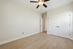 Second bedroom with double closet.