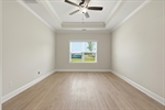 Refreshing lighted ceiling fan.