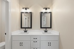 Ensuite with large double vanity.