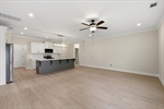 Notice the wonderful open concept living.