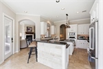 Open views into family room