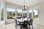 Breakfast area with breathtaking lake view