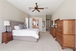 En-suite bath completes the private suite