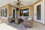 Spacious enough for sitting and dining spaces