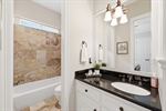 Bathroom also has hall access for guests