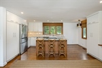 Kitchen with breakfast area