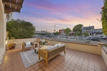 Large  Patio with Canal Views