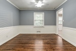 Formal dining room great for entertaining.