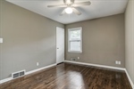 The home offers three bedrooms.