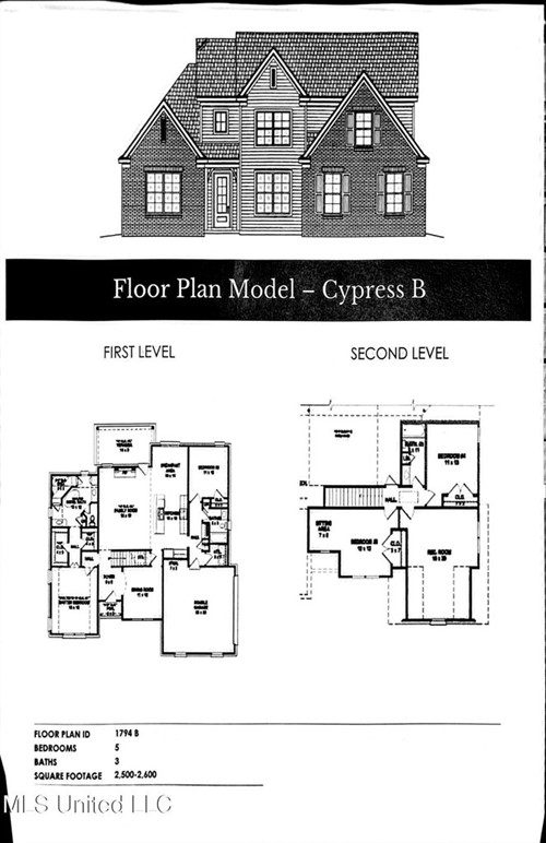 7345 Newbury Dr,  Olive Branch, MS 38654