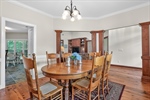 Formal dining room.