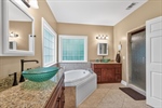 Beautiful ensuite bath.