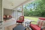 Outside enjoy time on the screened back porch.