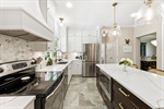 Stainless steel appliances stay with the home.