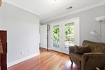 The loft offers door leading to the upper porch.