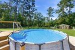 Above ground pool.