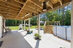 Covered patio. So many outdoor spaces to enjoy!