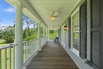 Huge porch on the second level.