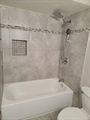 Stylish Tile in Tub! 