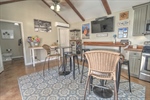 Pool House Interior Seating View 