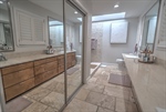 Master Bathroom Closet and Vanity View 