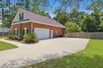 Side entry garage. Separate door for bonus room.