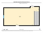 Bonus room floor plan.