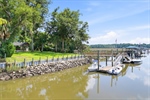 Belle Island community docks.