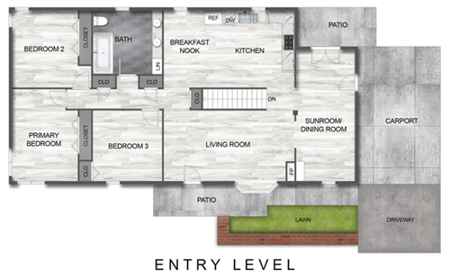 Floor Plan Entry