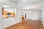 Kitchen buffet area