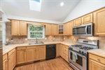 Sky-lit kitchen