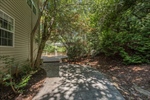 Back walkway to deck from the driveway