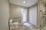 Primary Bathroom that is Handicap Accessible