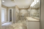 Primary Bathroom that is Handicap Accessible