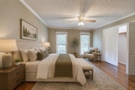 Virtually Staged Primary Bedroom