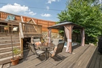 Outdoor dining space