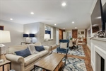 Spacious living area.