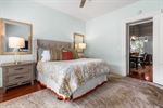 Spacious parlor level bedroom.