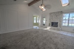Spacious Living and Fire Place 